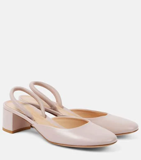 Gianvito Rossi Tivoli leather mules 1