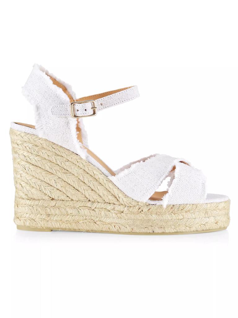 Castañer Bromelia Canvas Wedge Sandals