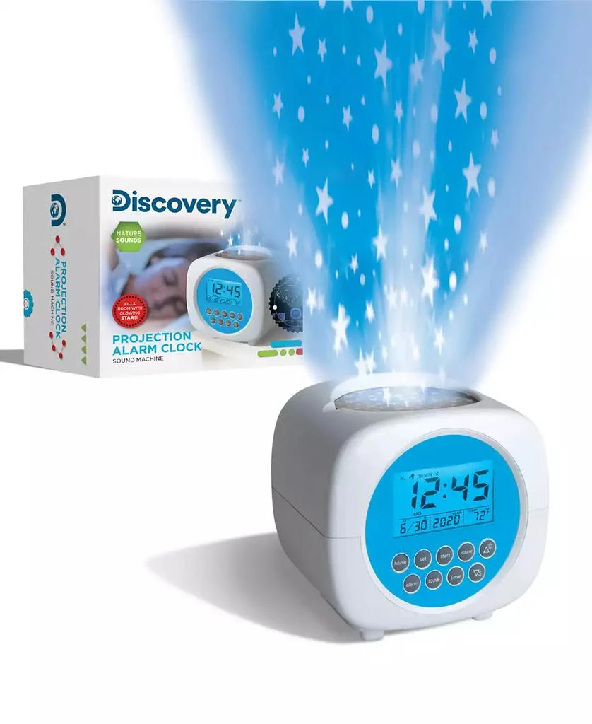 Discovery Kids Moon & Stars Projection Alarm Clock & Sound Machine 2