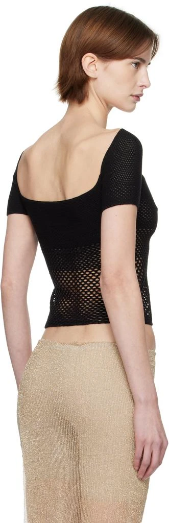 Isa Boulder Black Band Fishnet Top 3