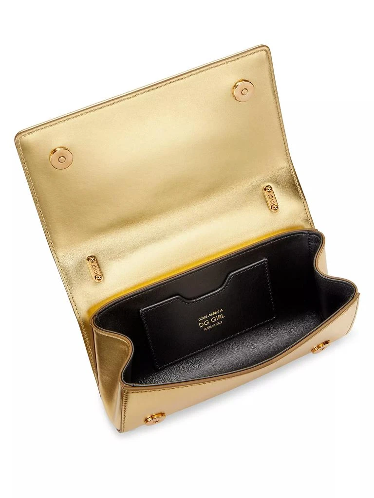 Dolce & Gabbana D&G Girls Metallic Leather Crossbody Phone Case 4