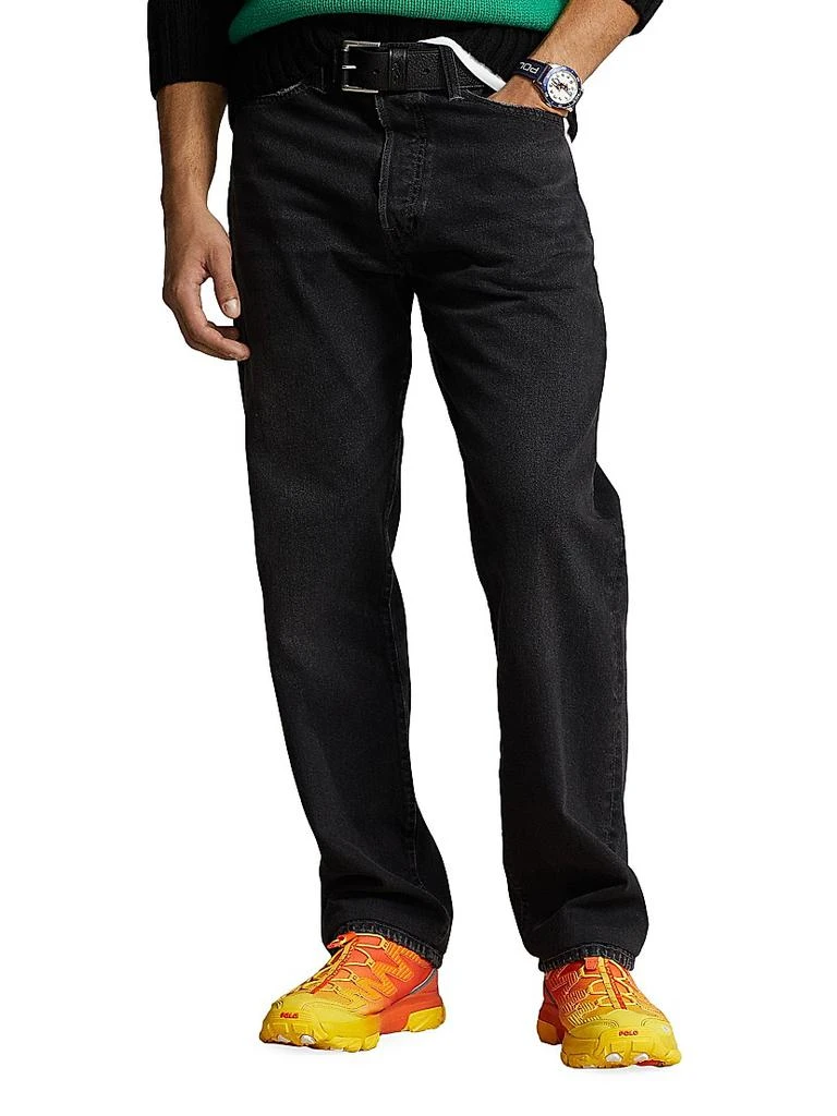 Ralph Lauren 3X1 Rigid Denim Straight-Leg Jeans 2