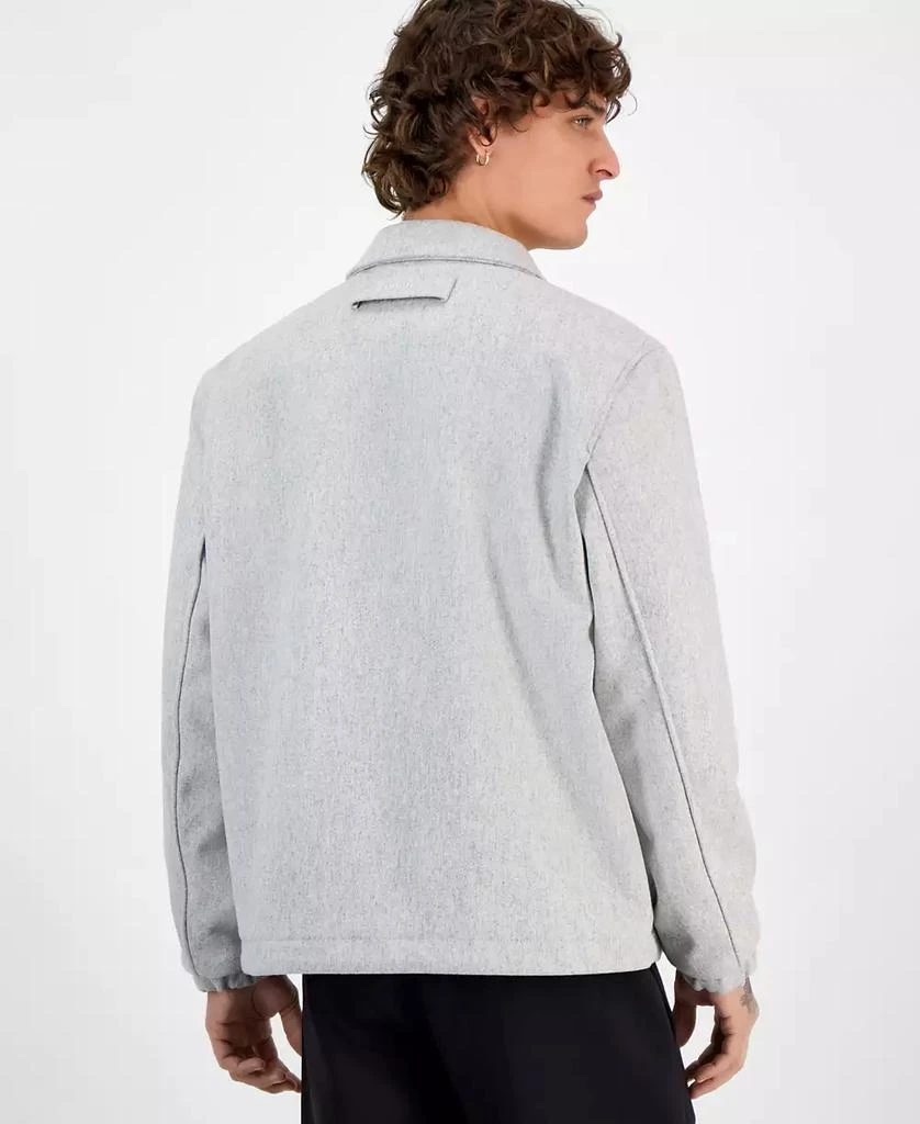 Hugo Boss Men's Baks Snap-Front Coach Jacket 4