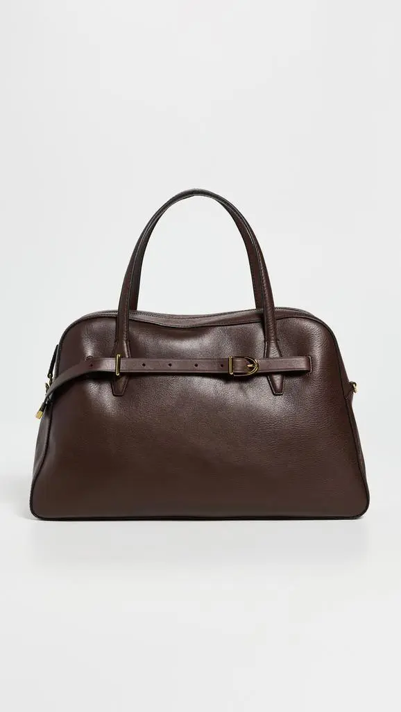 Madewell The Belted Satchel Leather Bag