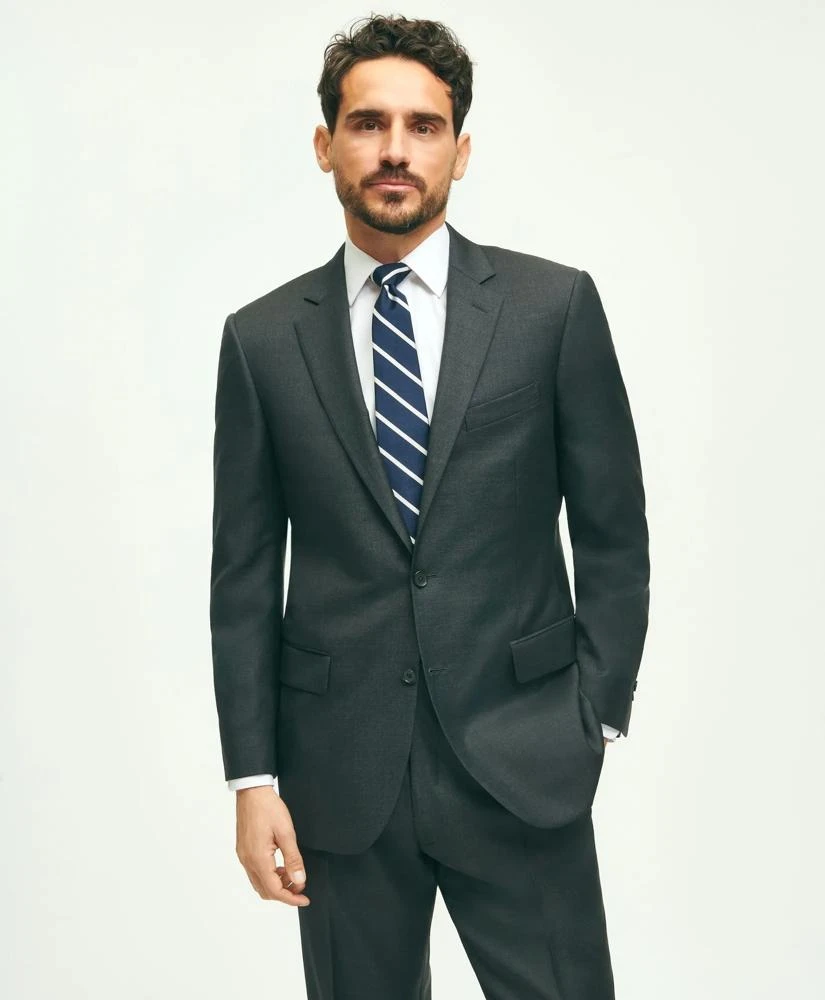 Brooks Brothers Traditional Fit Wool Tic 1818 Suit 1