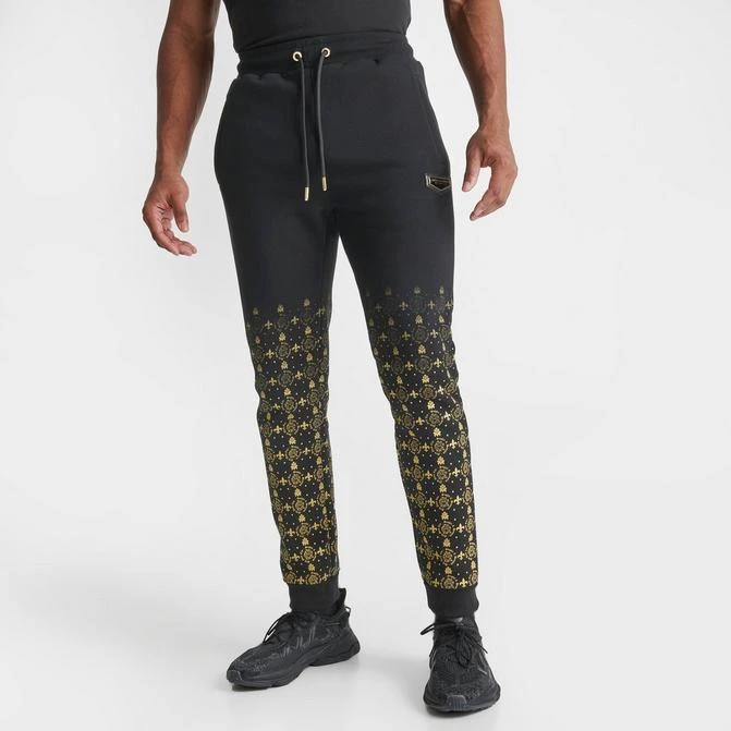SUPPLY & DEMAND Men's Supply & Demand Royalty Monogram Print Jogger Pants 1