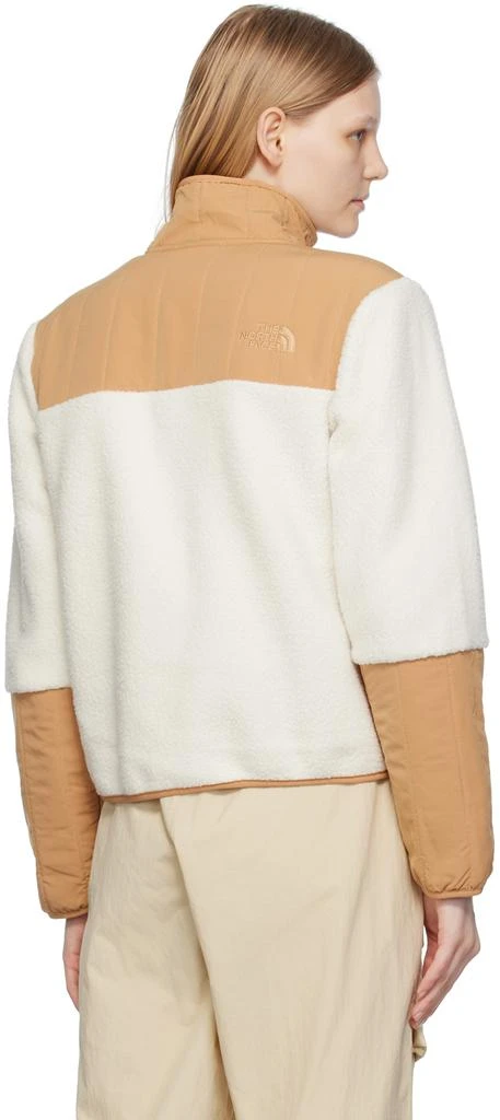 The North Face White & Tan Cragmont Jacket 3
