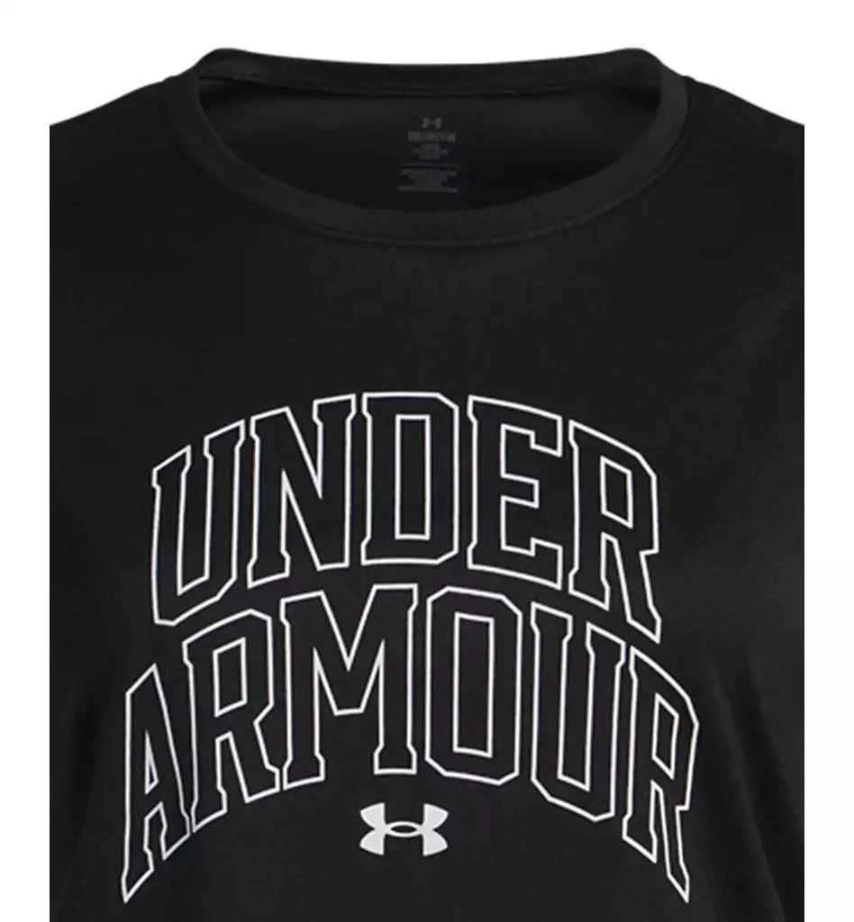 Under Armour Little and Big Girls Graphic Print Short Sleeve T-Shirt 3