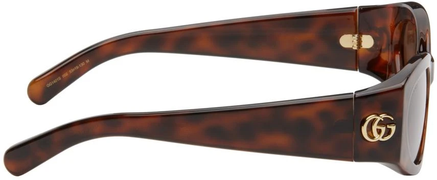 Gucci Brown Cat-Eye Sunglasses 2