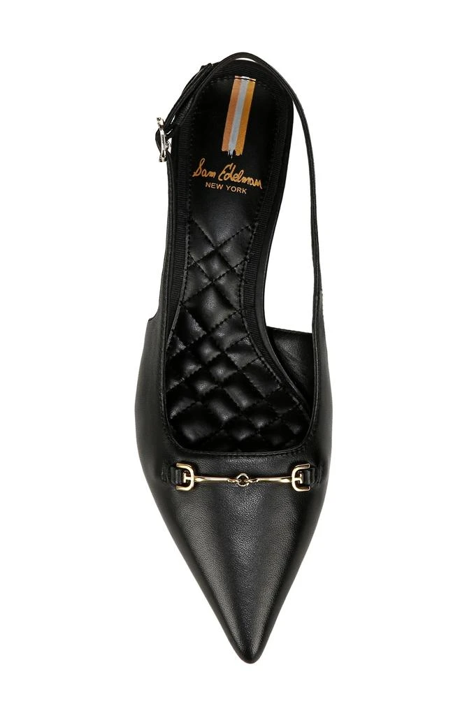 Sam Edelman Farrah Kitten Heel Pointed Toe Slingback Pump 6