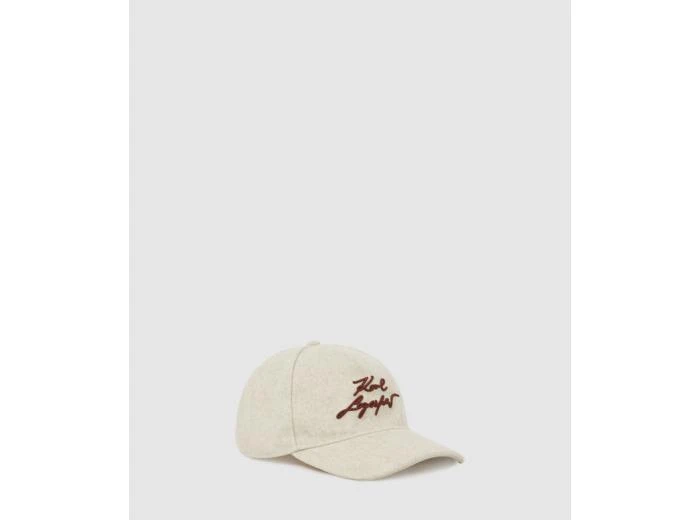 Karl Lagerfeld Embellished Sun Hat Shop Textured Embellished Sun Hat on Sale at BeyondStyle  main image 3