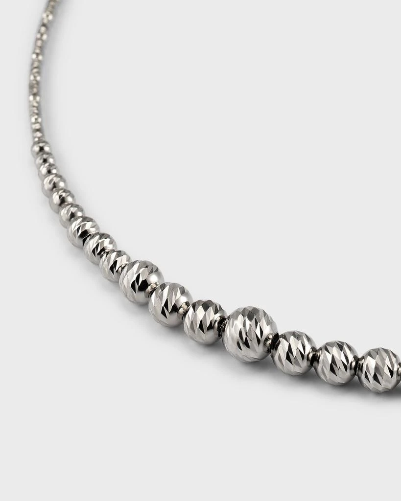 Platinum Born Platinum Graduated Ball Necklace 3