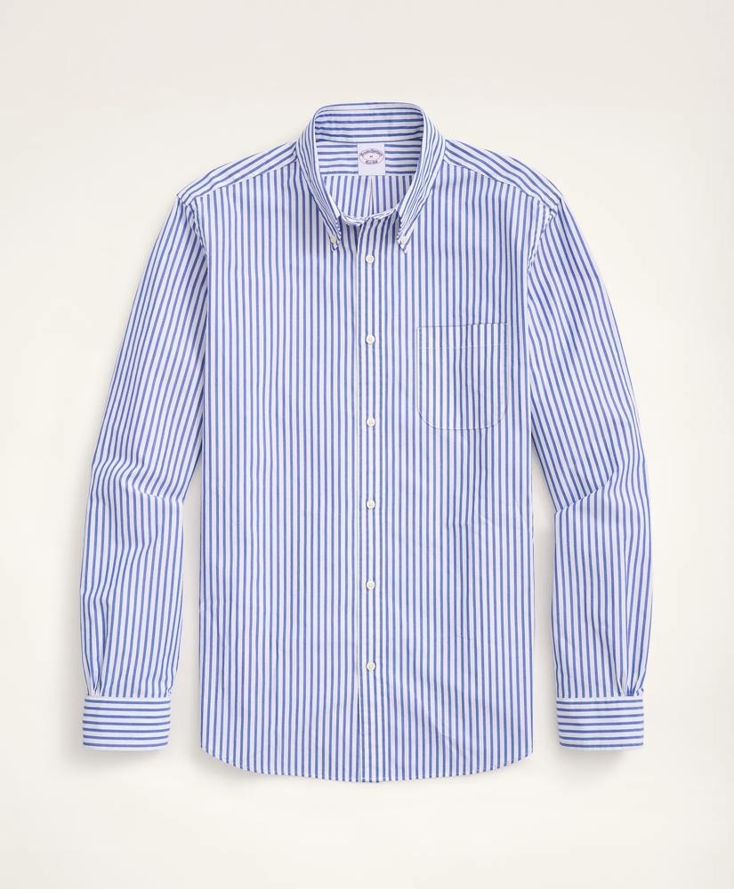 Brooks Brothers Friday Shirt, Poplin Bengal Stripe