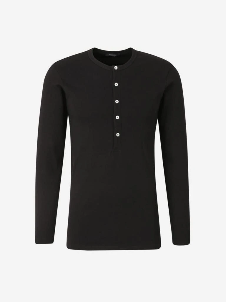 Tom Ford Tom Ford Logo Cotton Undershirt 1