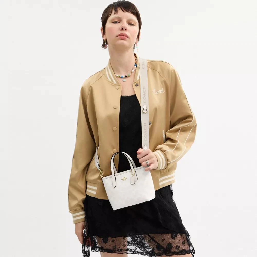 Coach City Mini Tote Bag In Signature Canvas 2