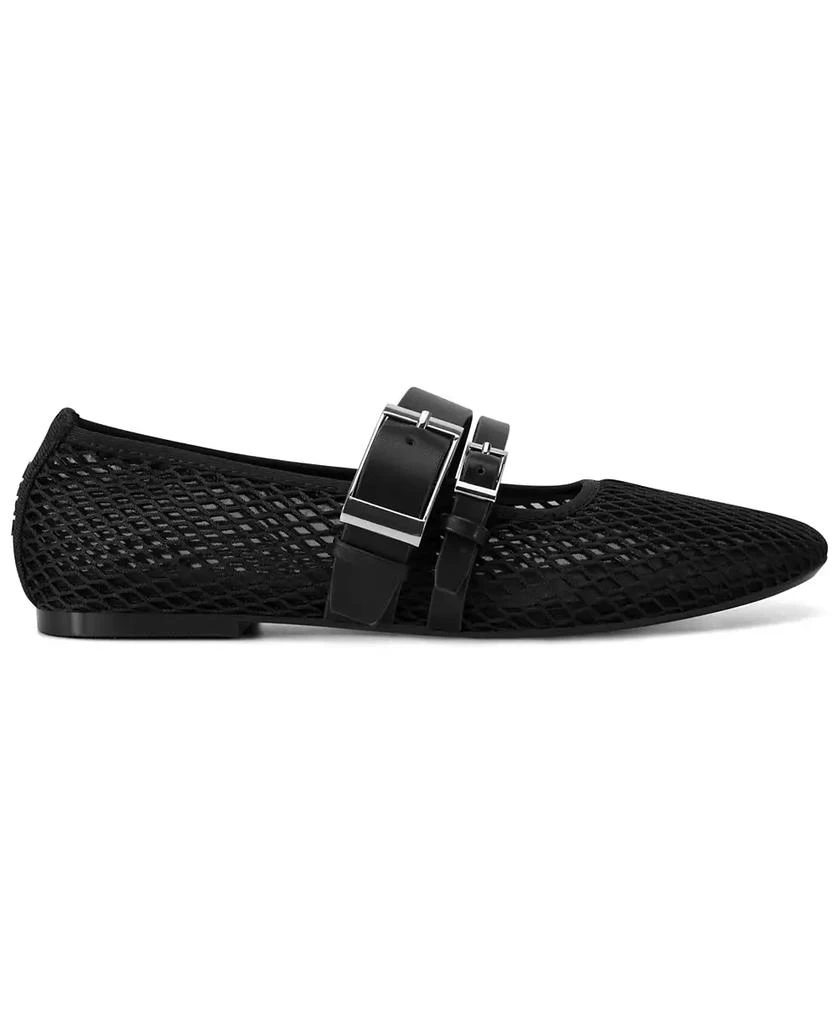 DKNY Women's Dade Mesh Buckle Ballet Flats 2