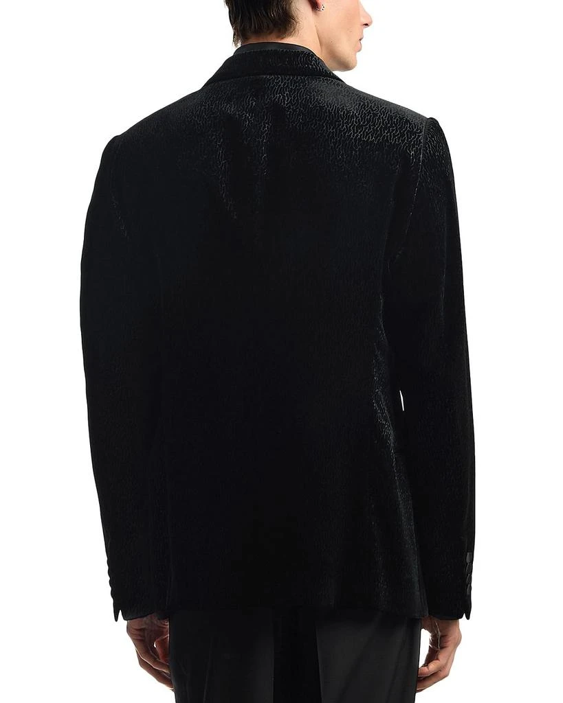 Emporio Armani Slim Fit Textured Blazer 3