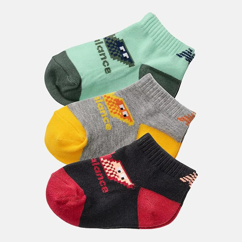 New Balance Kids Relentless Low Cut Socks 3 Pack 1