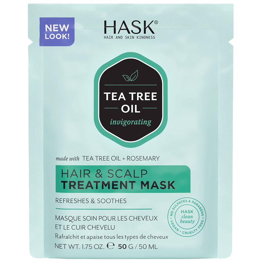 Hask Tea Tree Oil & Rosemary Hair & Scalp Treatment Mask