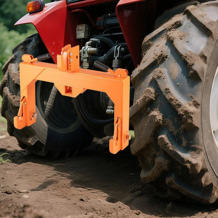 Hivvago 3-Point Quick Hitch with 5 Level Adjustable Bolt for Farming 2