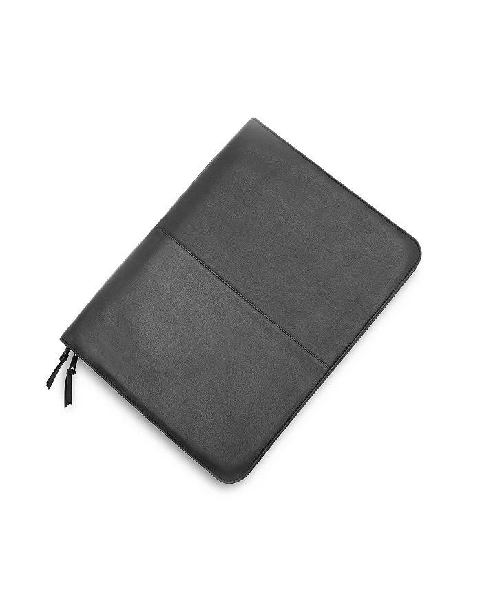 ROYCE New York Luxury Leather Zip-Around Portfolio & iPad Tablet Organizer 3
