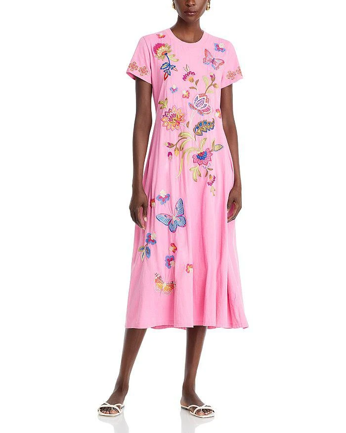 Johnny Was Gracey Cotton Swing Dress 1