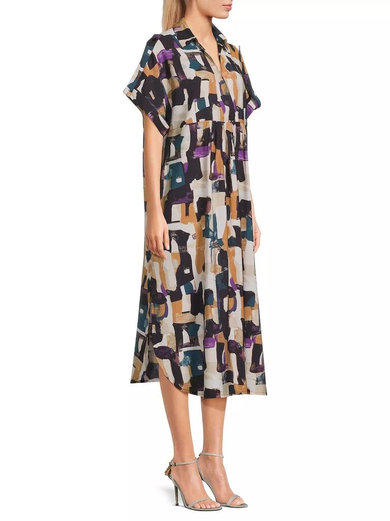 Masai Copenhagen Orsola Printed Cuff-Sleeve Midi-Dress 4