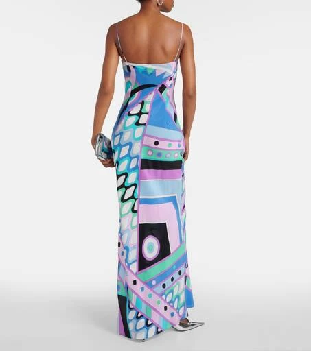 Pucci Vivara silk maxi dress 3