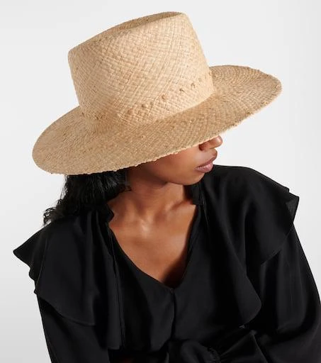 RUSLAN BAGINSKIY Straw fedora - Hats - Free Shipping  display picture 1