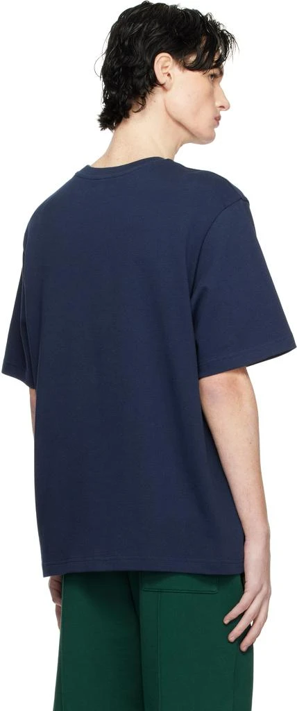 Casablanca Navy Fibonacci Patch T-shirt 3