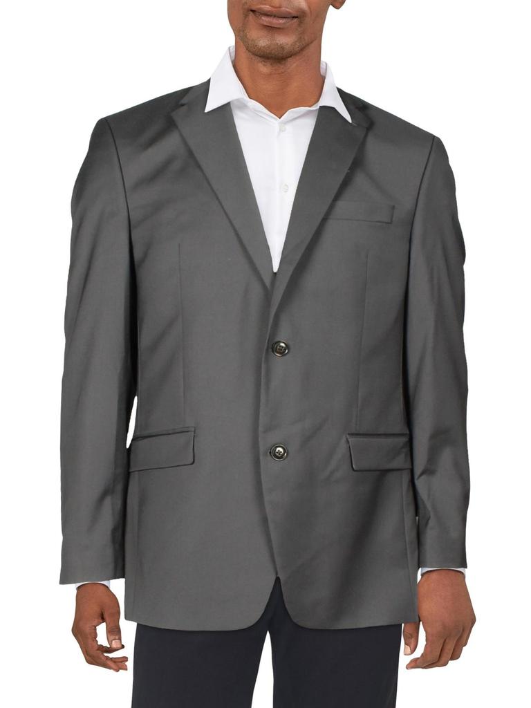 Sean John Mens Classic Fit Printed Suit Jacket