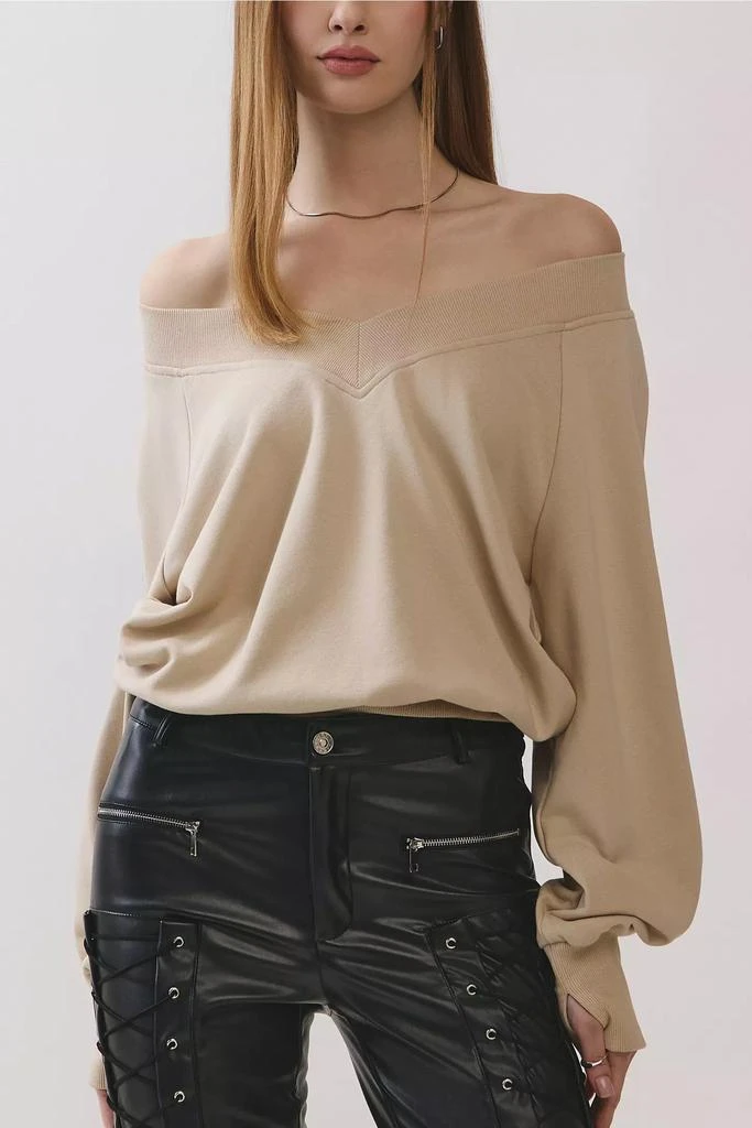 Personal Code Personal Code Ophelia Off The Shoulder Sweater