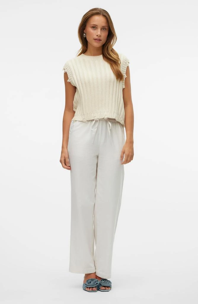 VERO MODA Danna Distressed Sleeveless Sweater 6