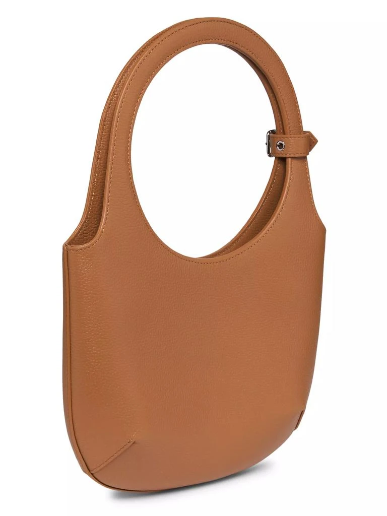 Courreges Holy Grained Leather Top Handle Bag 4