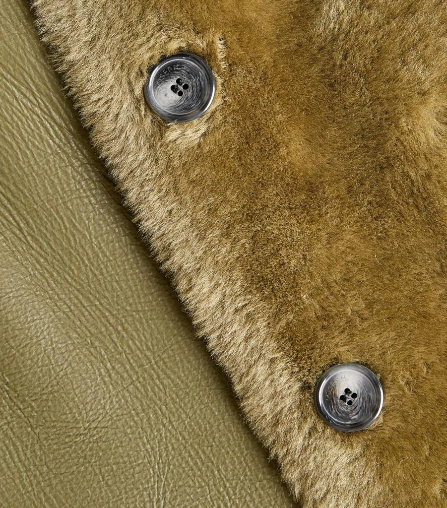 Joseph Shearling Reversible Britanny Coat 5