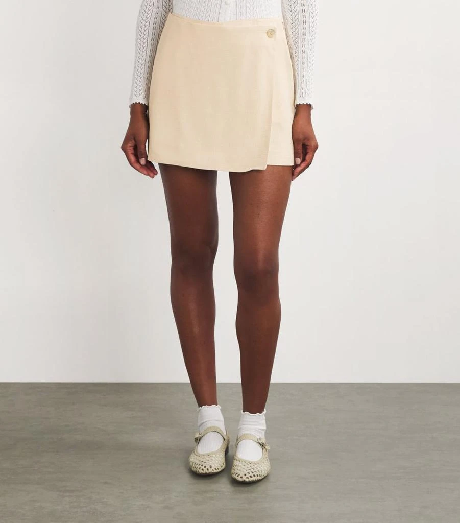 Claudie Pierlot Wrap-Around Skort 3