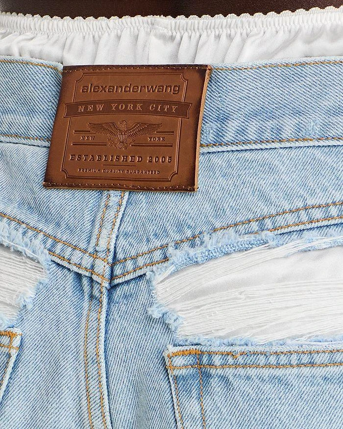 Alexander Wang Cut Off Denim Shorts 5