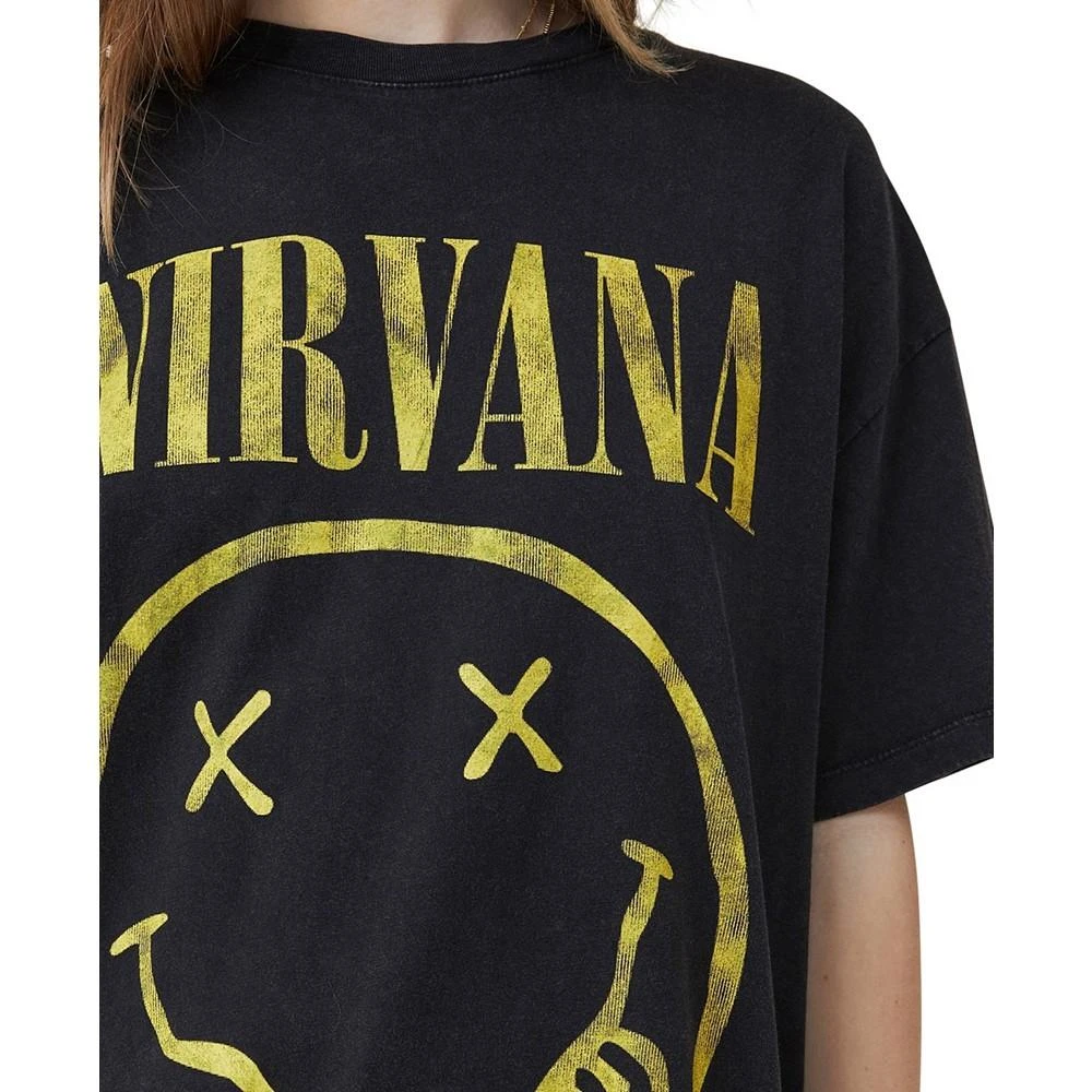 Cotton On Women's The Oversized Nirvana T-shirt 3