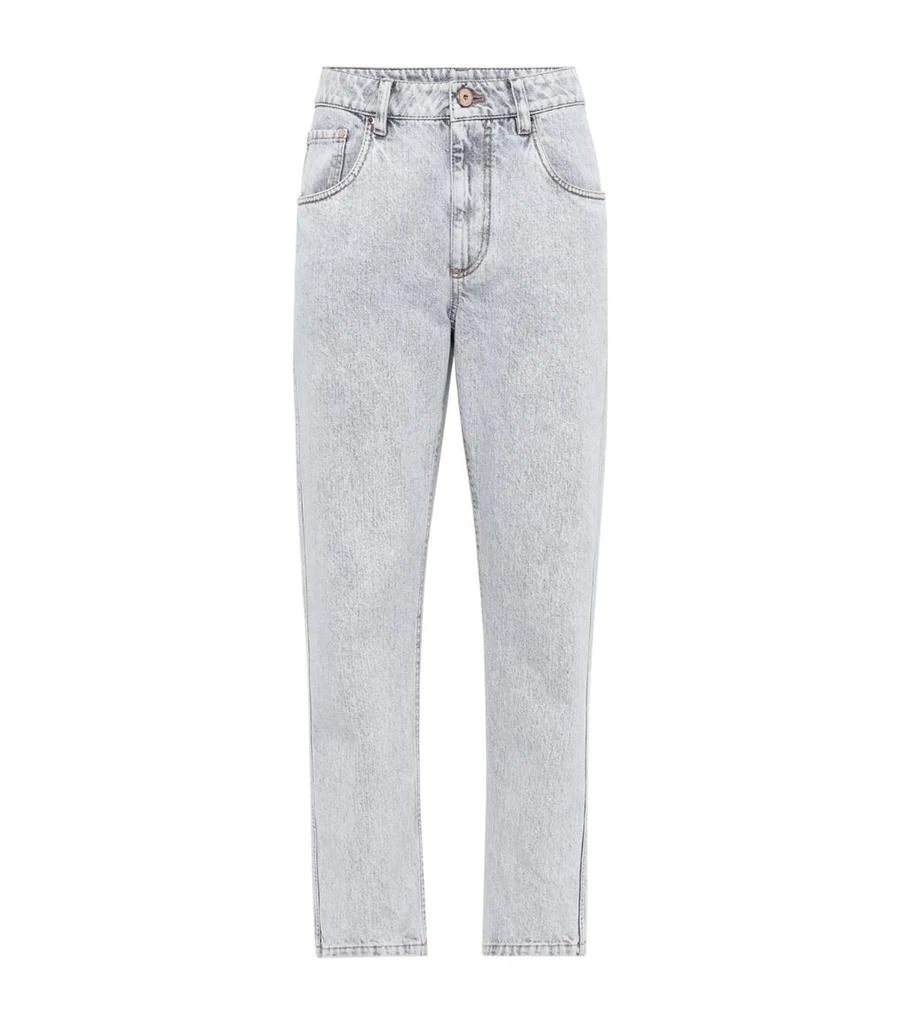 Brunello Cucinelli Straight Bartack Jeans 1