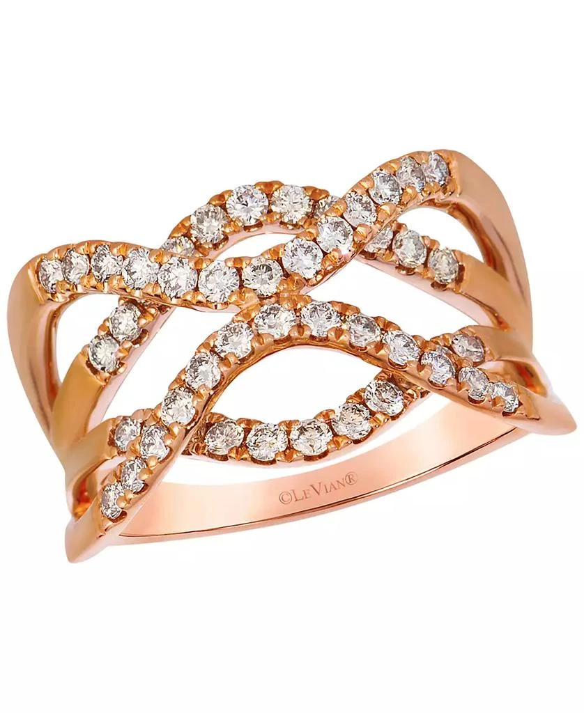 Le Vian Nude Diamonds (0.93 ct. t.w.) Ring in 14k Strawberry Gold