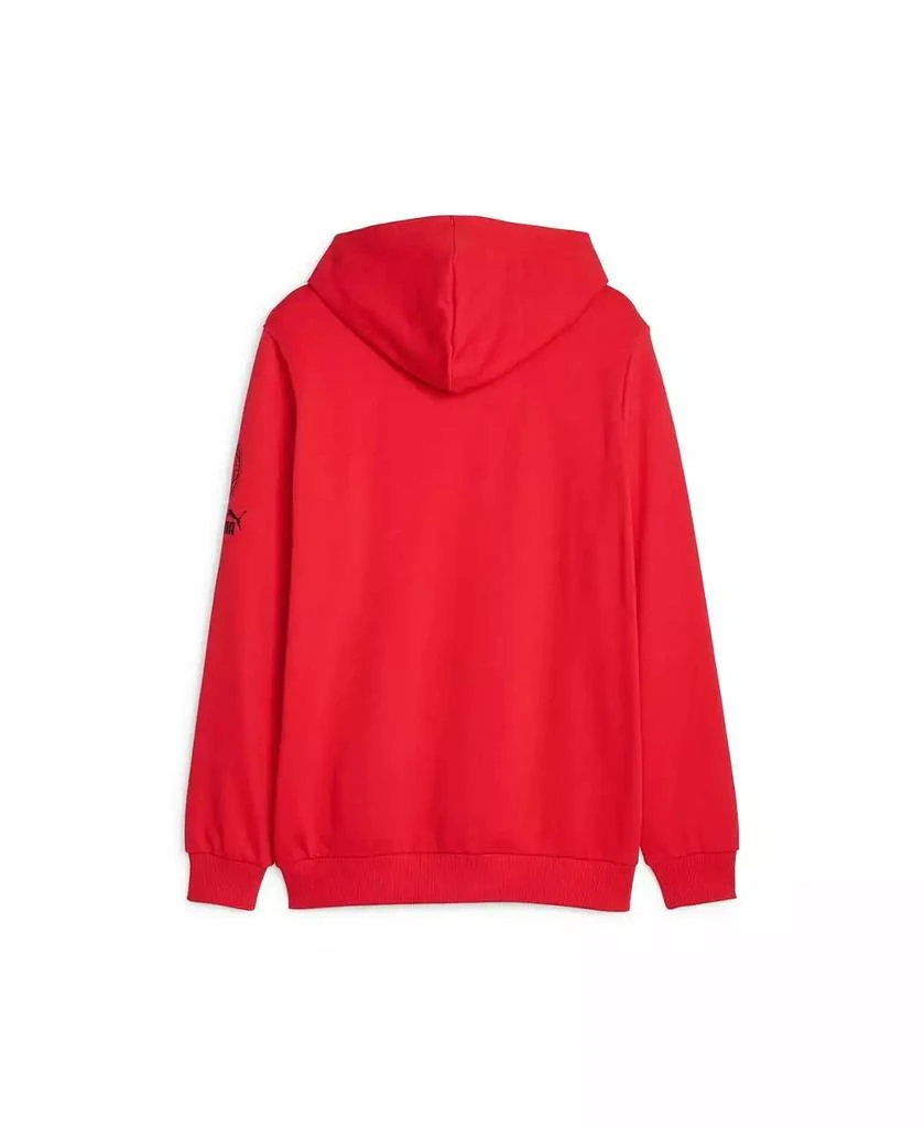 Puma Men's Red AC Milan FtblCore Graphic Pullover Hoodie 2