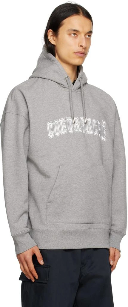 AMI Gray 'Cœur Sacré' Hoodie 2