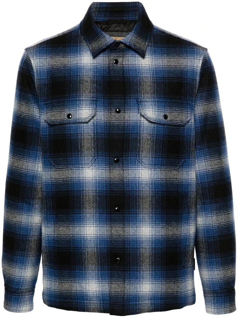 Woolrich Woolrich Alaskan Wool Check Overshirt Clothing 1