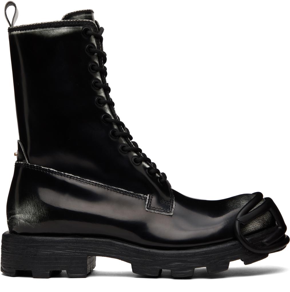 Shop Black D-Hammer Bt Zip D Boots on Sale at BeyondStyle – Get 35