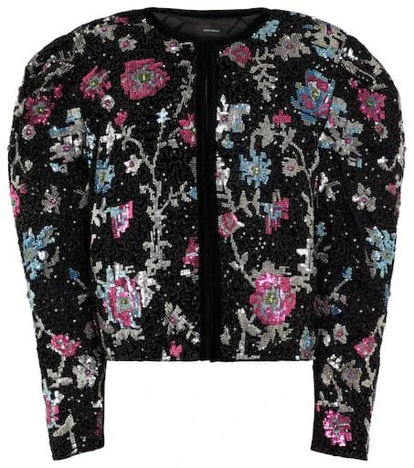 Isabel Marant Marjoya floral jacket 1