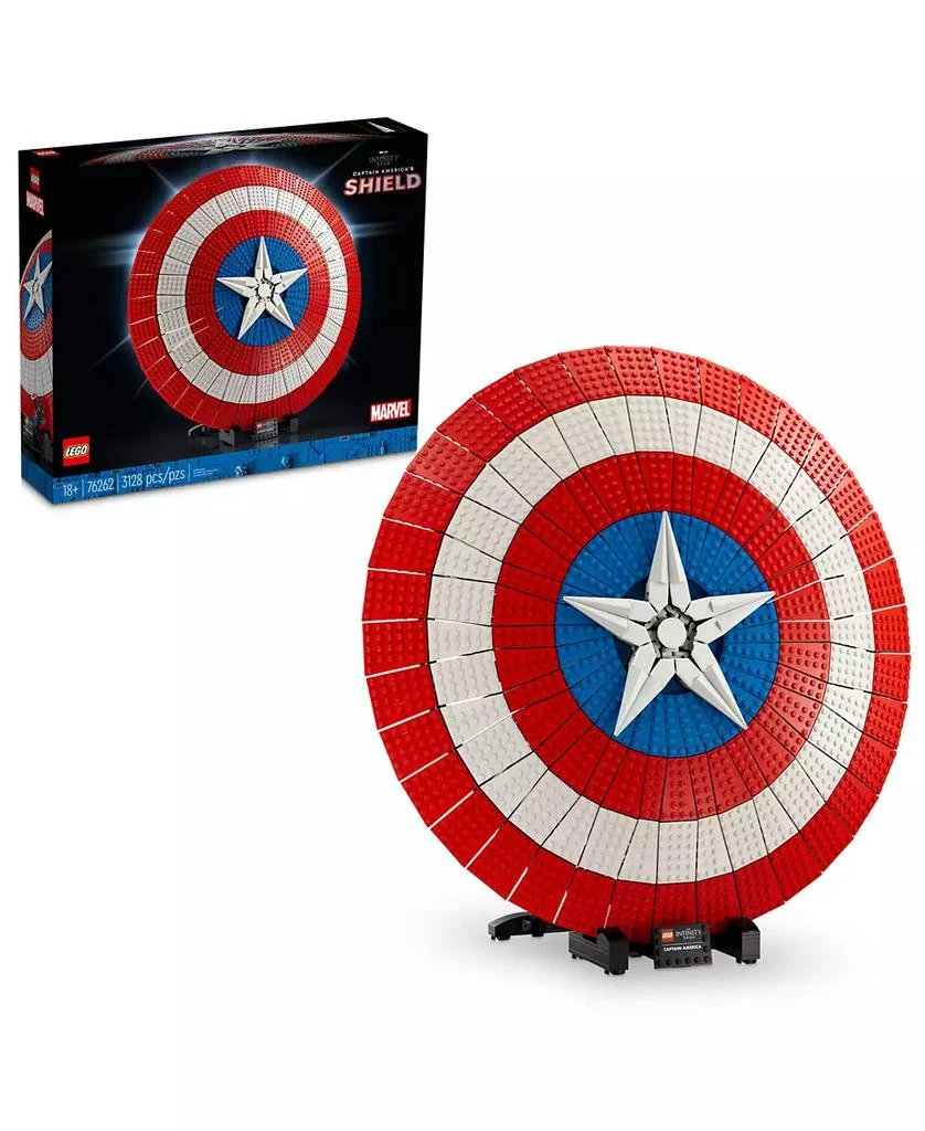 LEGO® Super Heroes Marvel 76262 Toy Captain America Shield Building Set 1