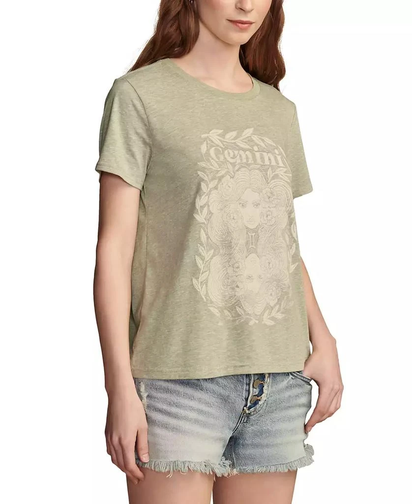 Lucky Brand Women's Celestial Gemini Graphic T-Shirt 3