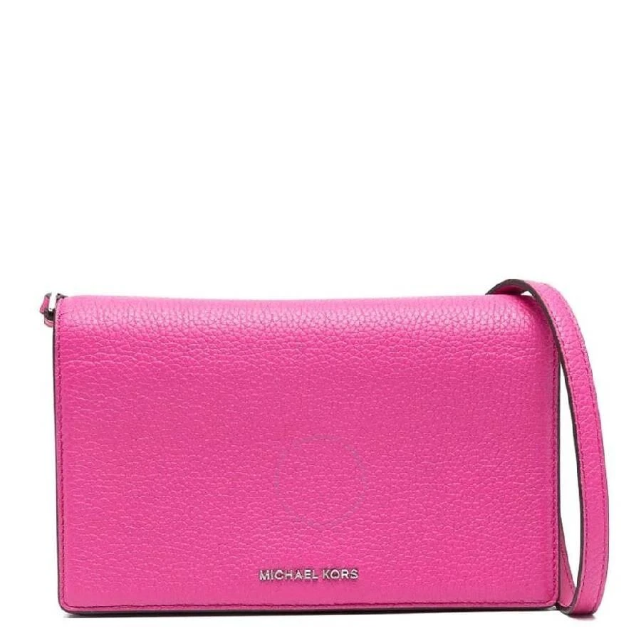 Michael Kors Jet Set Medium Leather Crossbody Bag 1