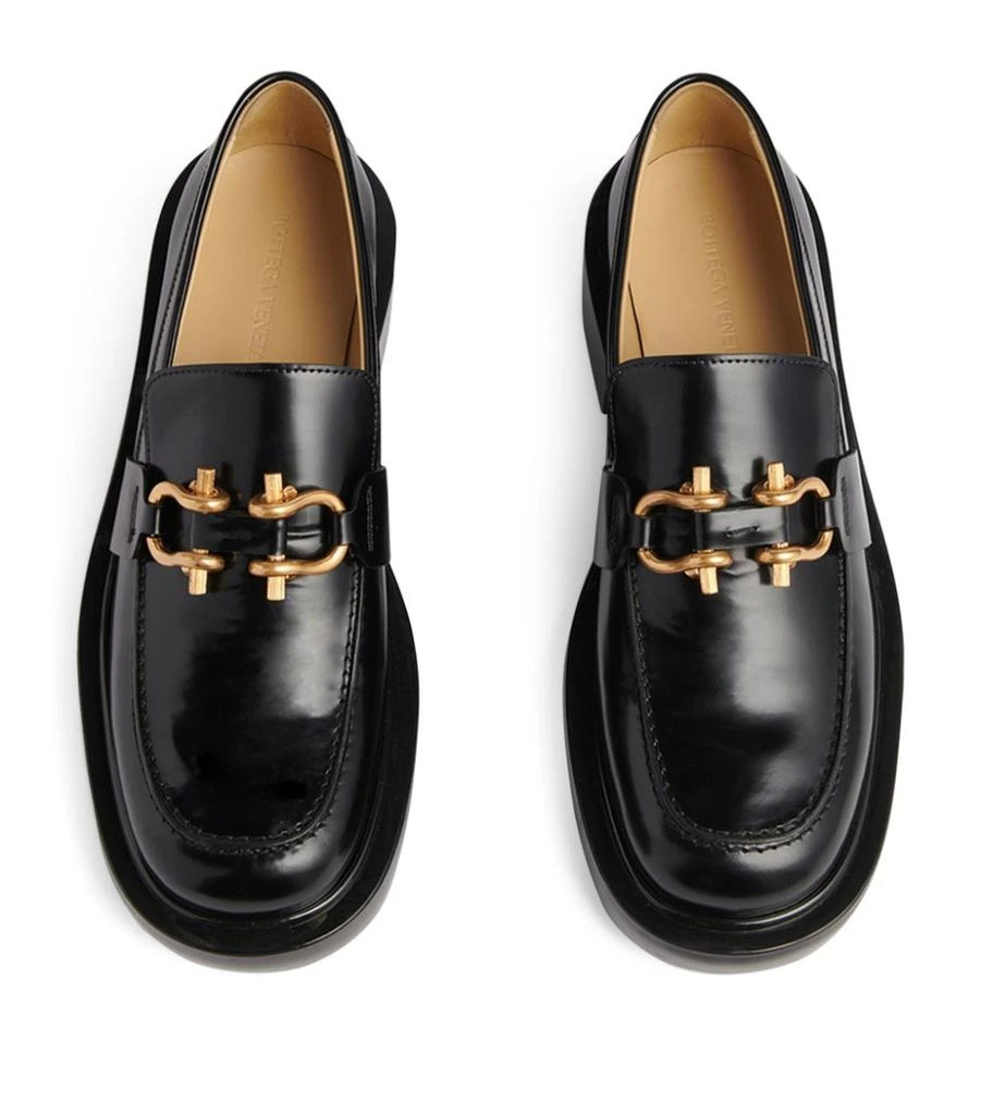 Bottega Veneta Leather Monsieur Loafers 4