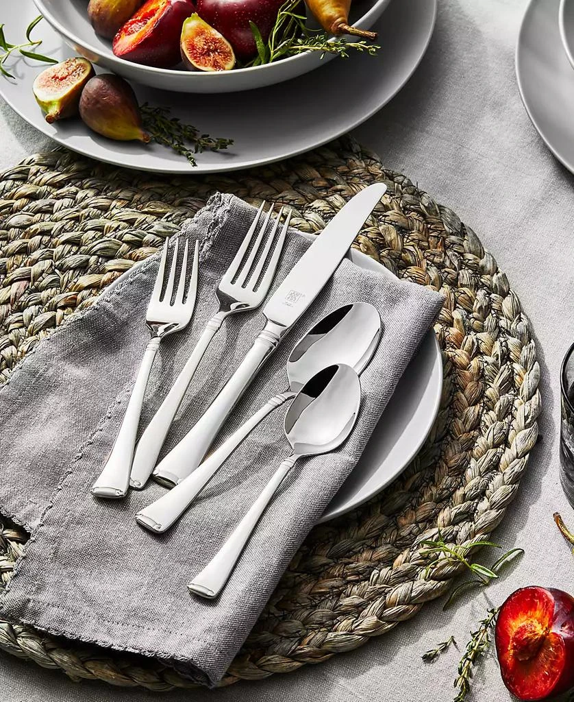 ZWILLING Zwilling TWIN® Brand Angelico 18/10 Stainless Steel 45-Pc. Flatware Set, Service for 8 4